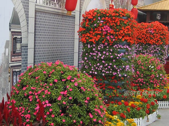 北京前门步行街国庆景观提升