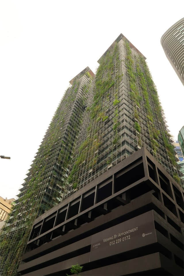 马来西亚吉隆坡Le Nouvel KLCC 嘉峰名邸垂直绿化 (29).jpg